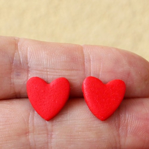 srdíčka .. pecičky 1,2 cm