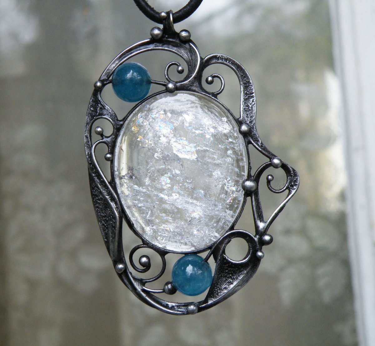 Magické zrcadlo... (Křišťál, Křemen) souprava