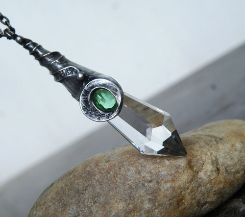 Duhový krystal...(sklo)