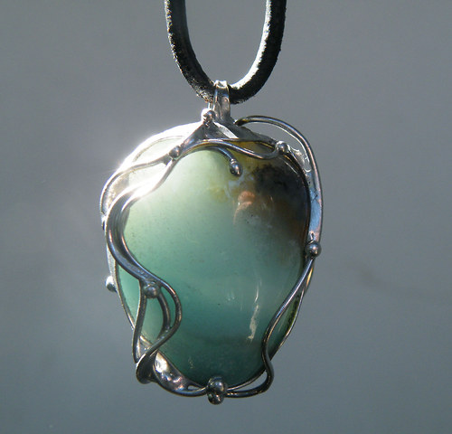 Malá mořská víla...(Amazonit)