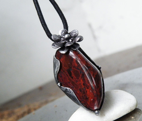 Pekelný kvítek...(Jaspis brekcie)