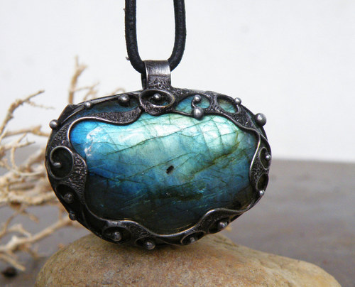 Duše oceánu...(Labradorit XXL)