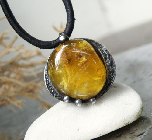 Podzimní Slunce...(Žlutý Opál) oboustranné