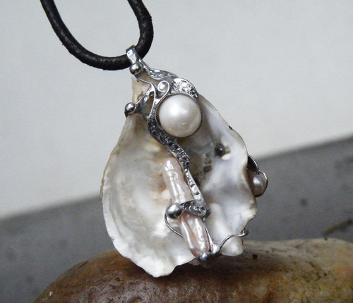 Z pobřeží...(říční Perly, Korál, Mušle) 