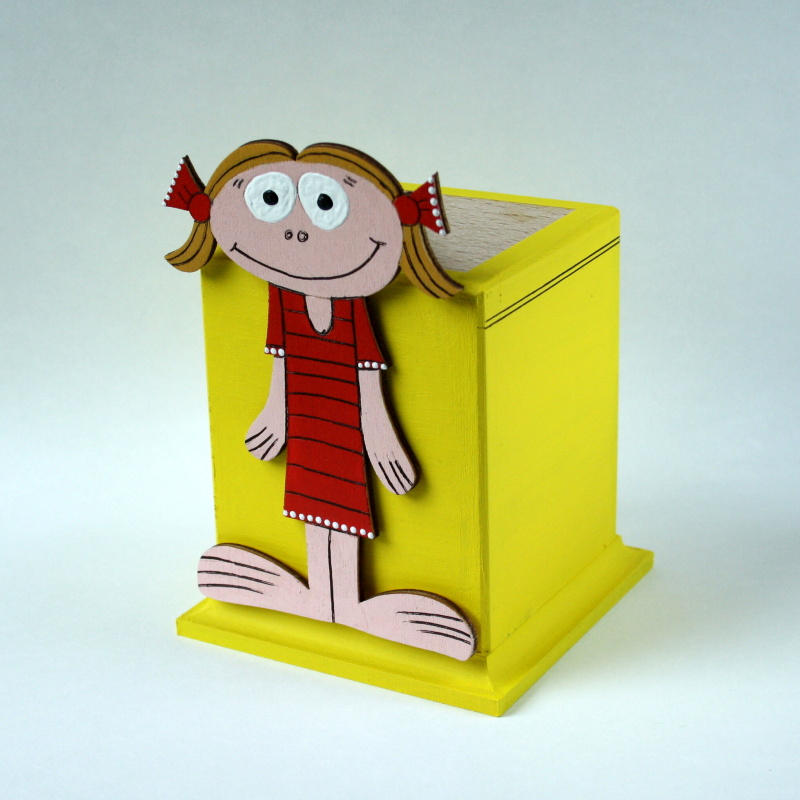 Tužkovník s holčičkou