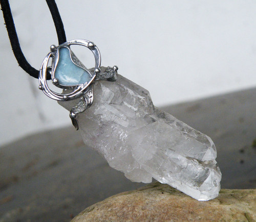 Voda živá...(Křišťál, Larimar)