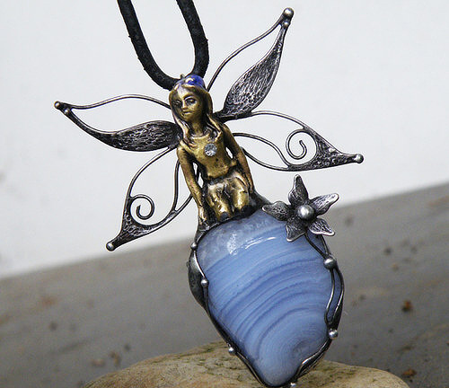 Vodní leknínová vílenka...(Chalcedon extra)