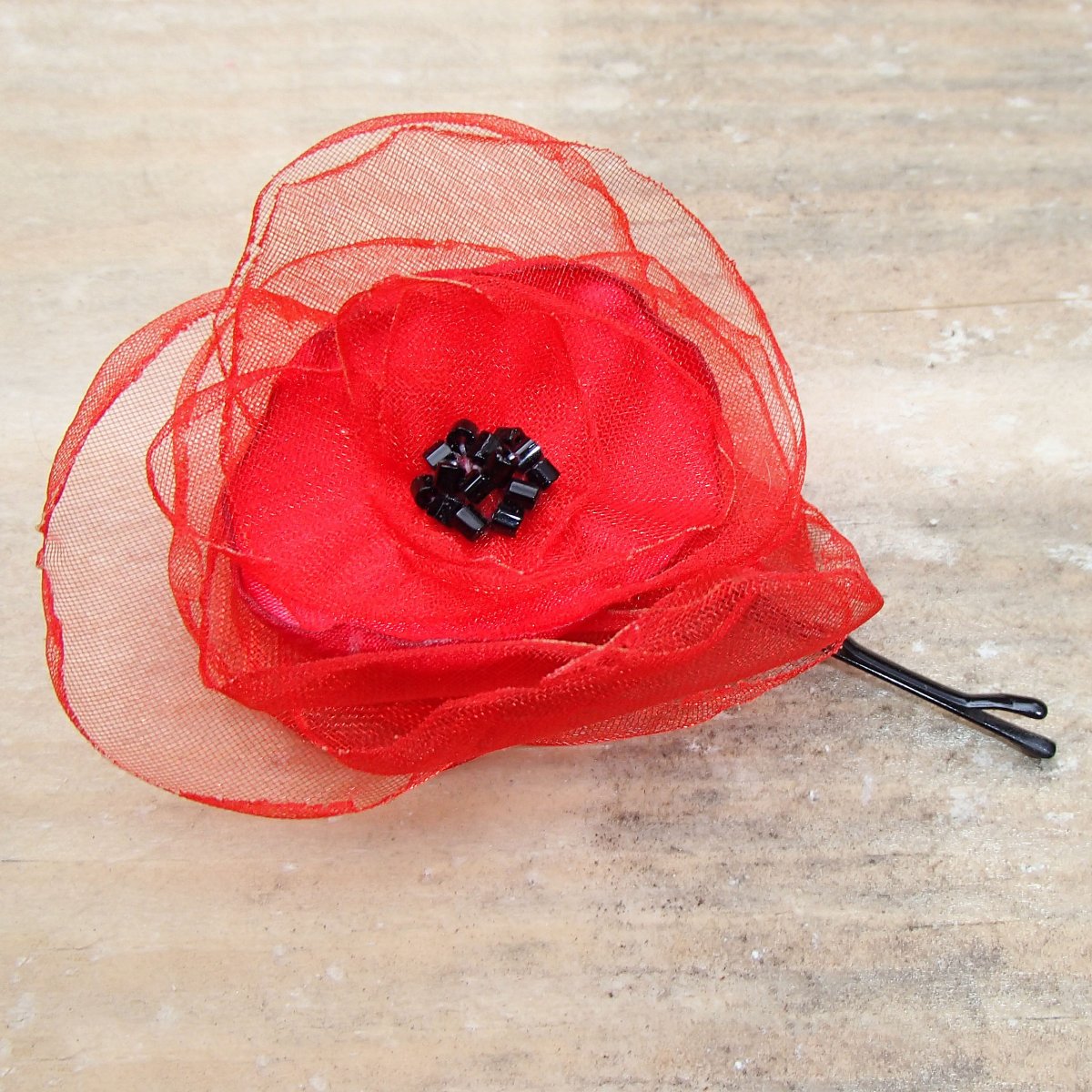 Vlčí mák – sponka