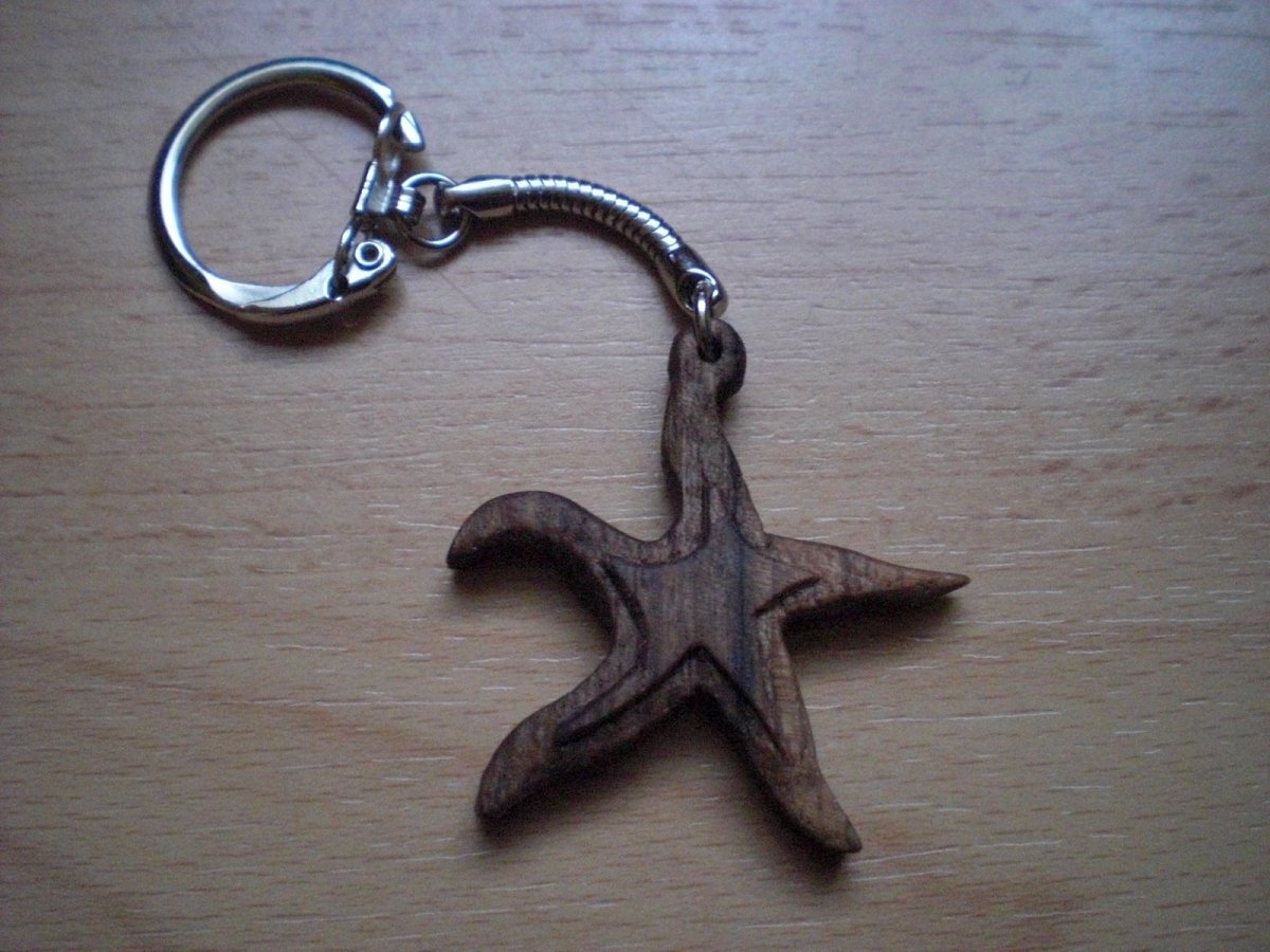 klíčenka - hvězdice