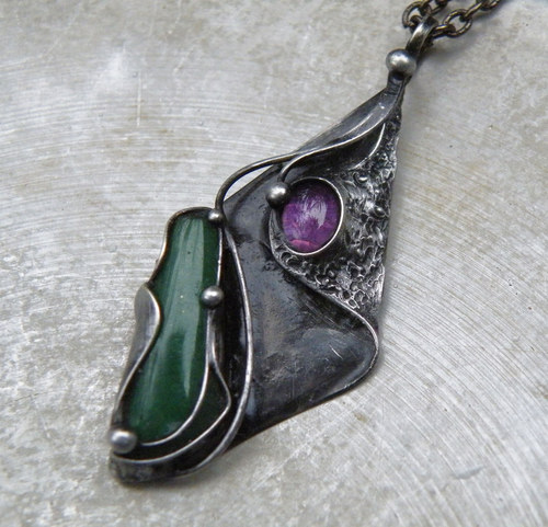 Althea...(Ametyst, Avanturín) souprava