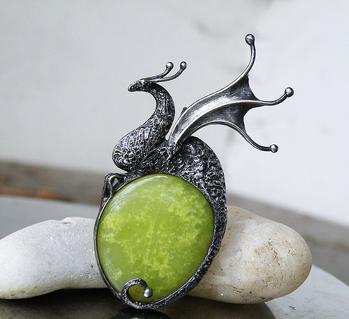 Arviaör...od jezera Elfů...(zelený Opál)