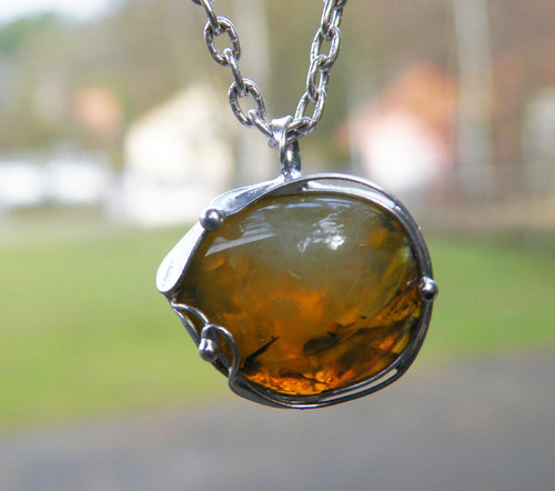 Amulet žlutý Opál...