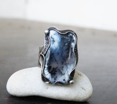 Tajemný svět...(luxusní dendritický Opál)