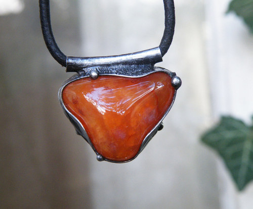 Amulet Karneol...oboustranný