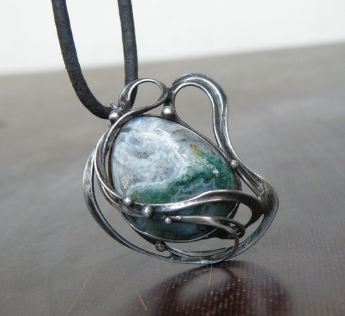 Madlen...(mechový achát) 