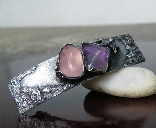 Něžné pocity...(růženín, ametyst) 