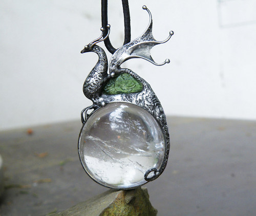 Argheris...ze země věčného ledu (křišťál, vltavín)