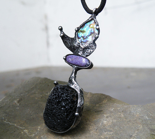 Oxymoron...(láva, paua, čaroit) souprava