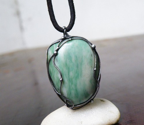 Z pokladů lesa...(amazonit) 