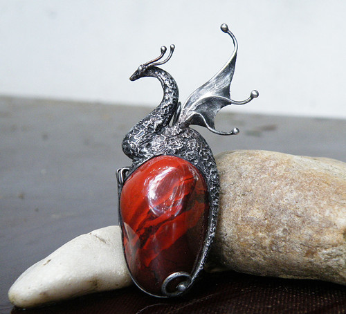 Derorken...z Ohnivé země...(jaspis duhový) 