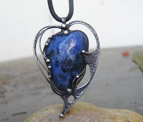 Modré srdce...(sodalit)