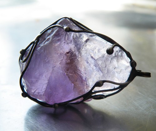 Ninet...(ametrín surový) 