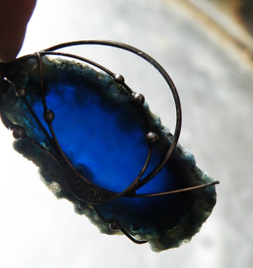 Temný oceán...(achát)