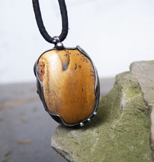 Kousek pouště...(jaspis) oboustranný