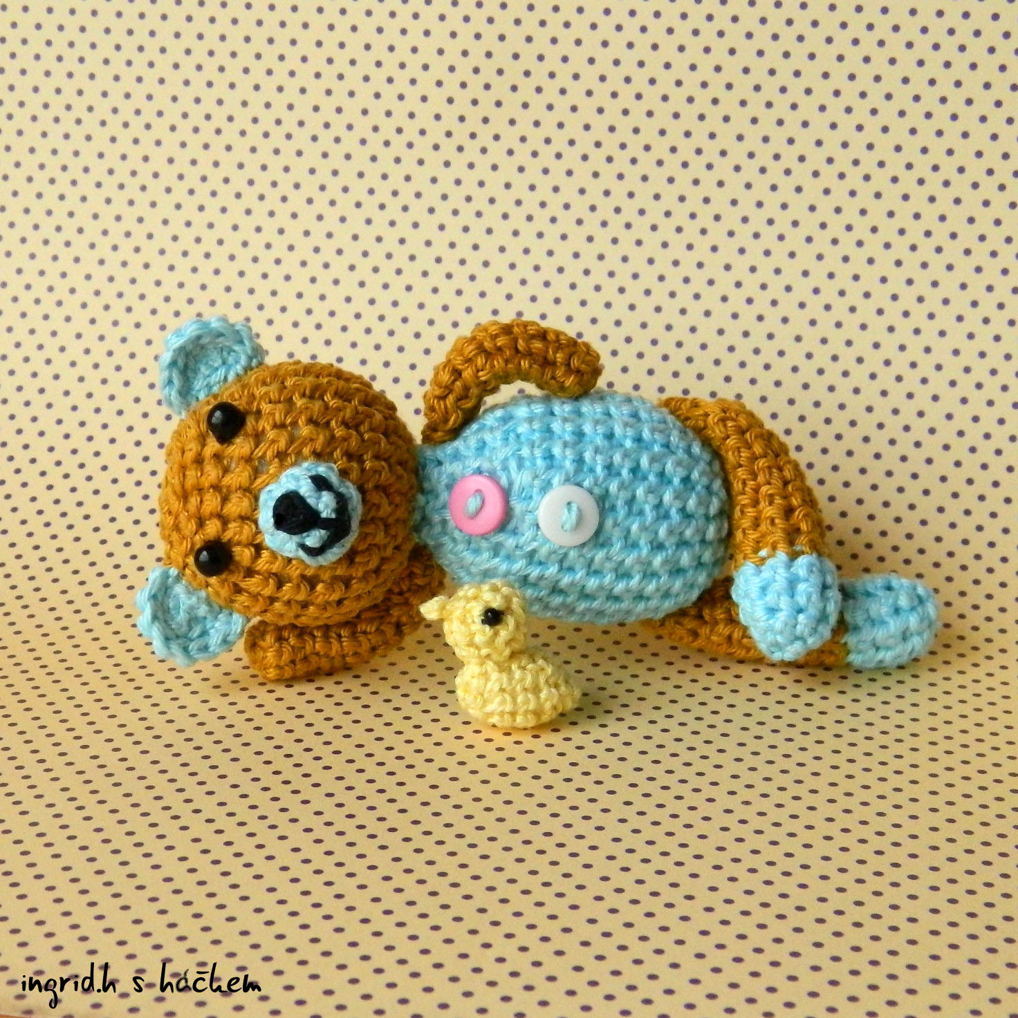 Méďa Ňufík s kačenkou