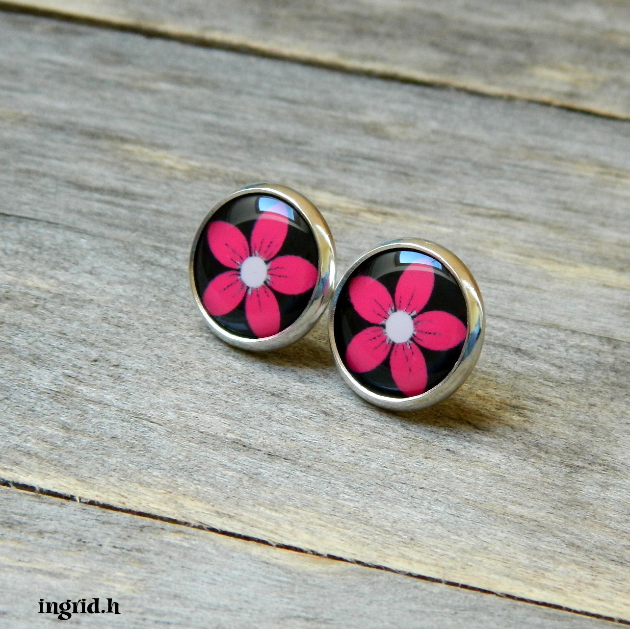 Náušničky Květiny  