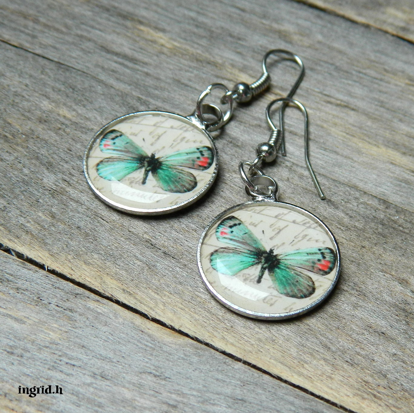 Náušničky Motýlci  