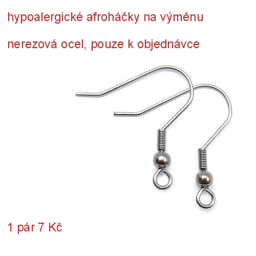 pro alergiky, pouze k objednávce šperku