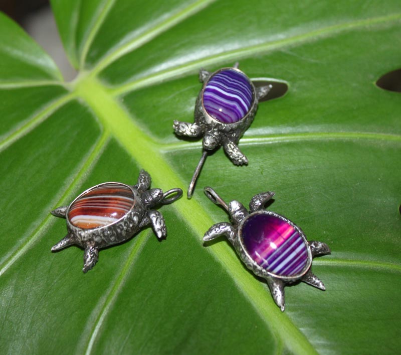 Achátové želvičky