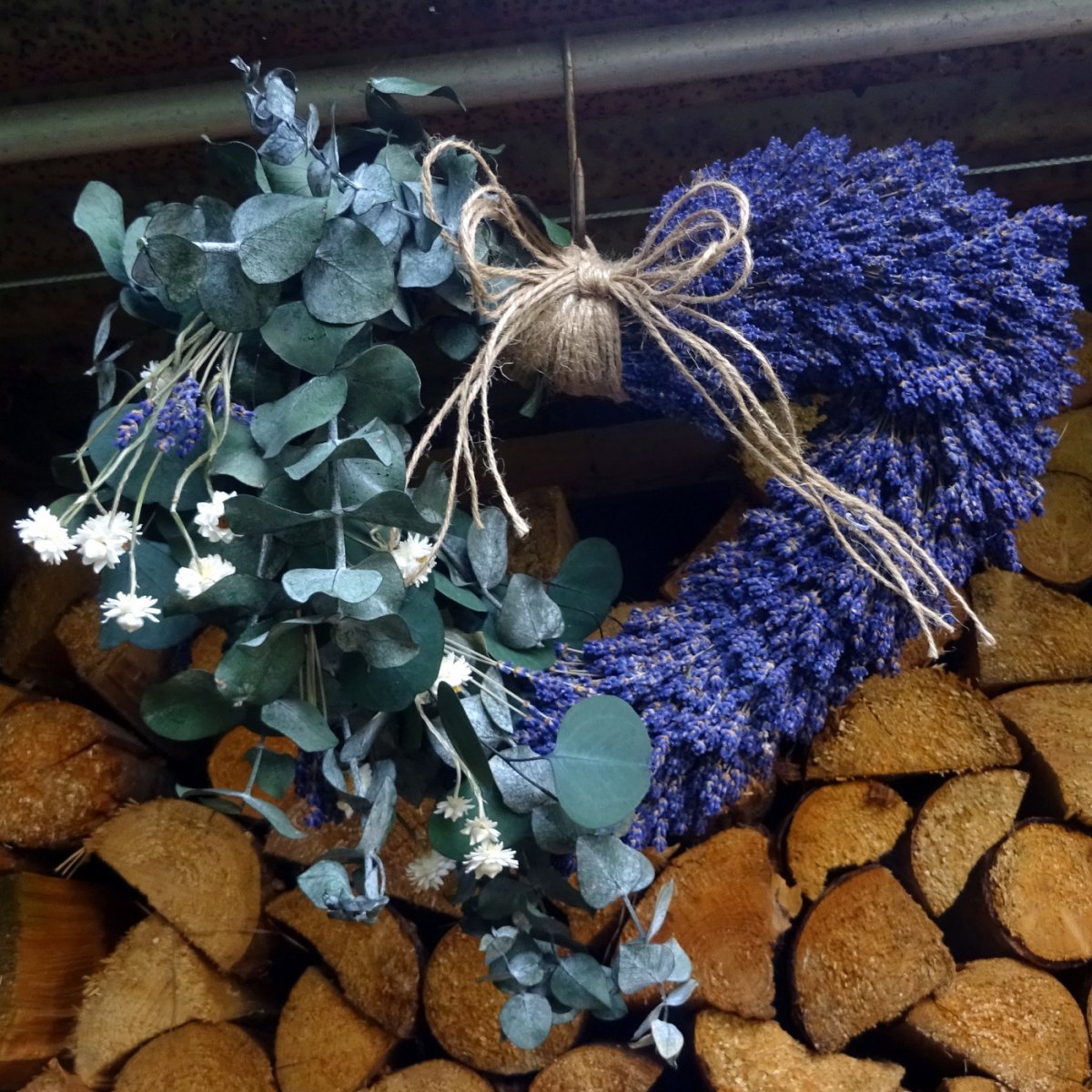 Srdce - Levandule, eucalyptus...