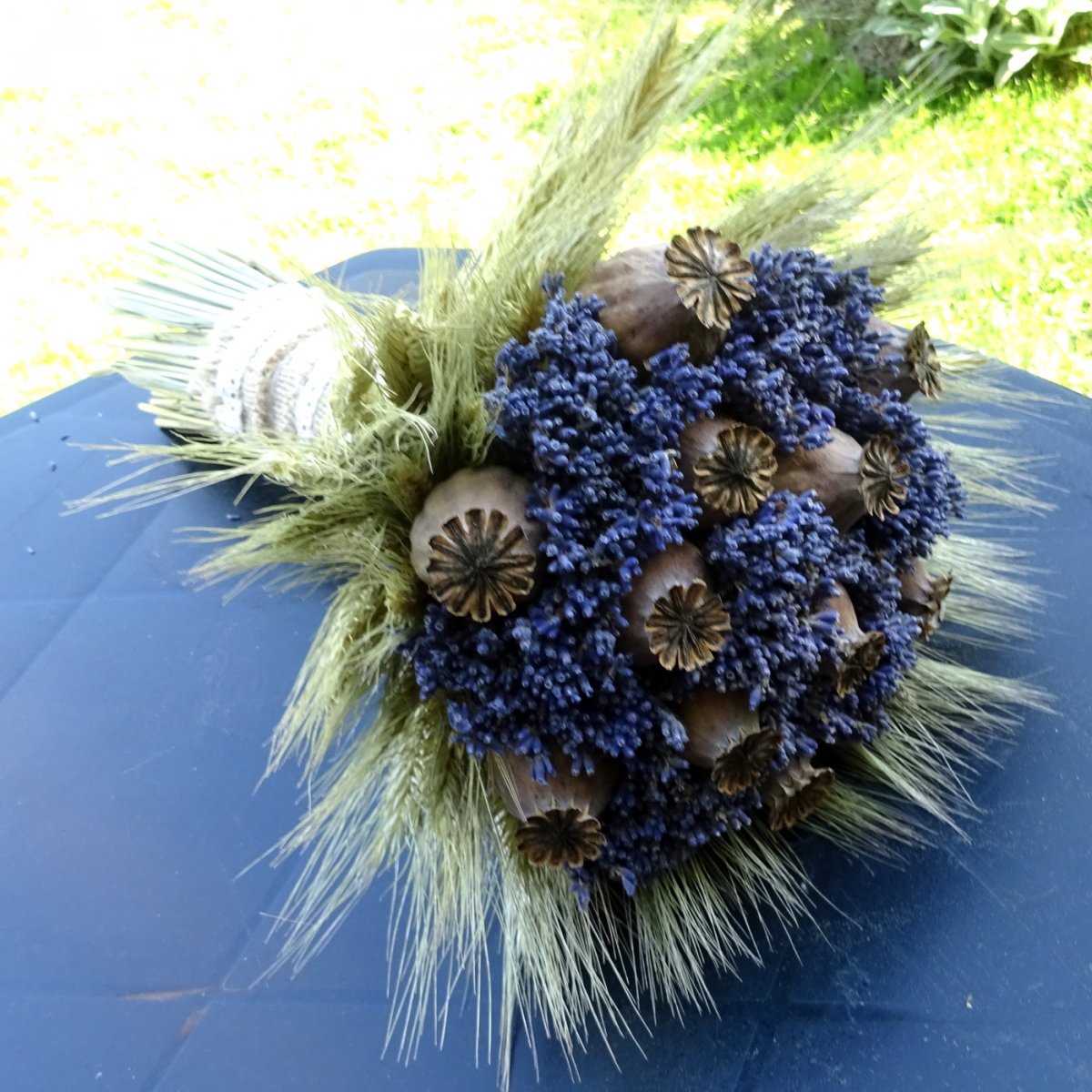 Kytice - Levandule, makovice, žito...