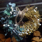 Srdce - Len, eucalyptus