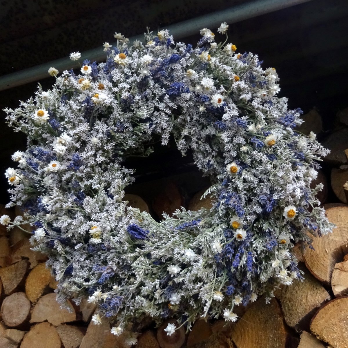 Věnec - Levandule ve statici