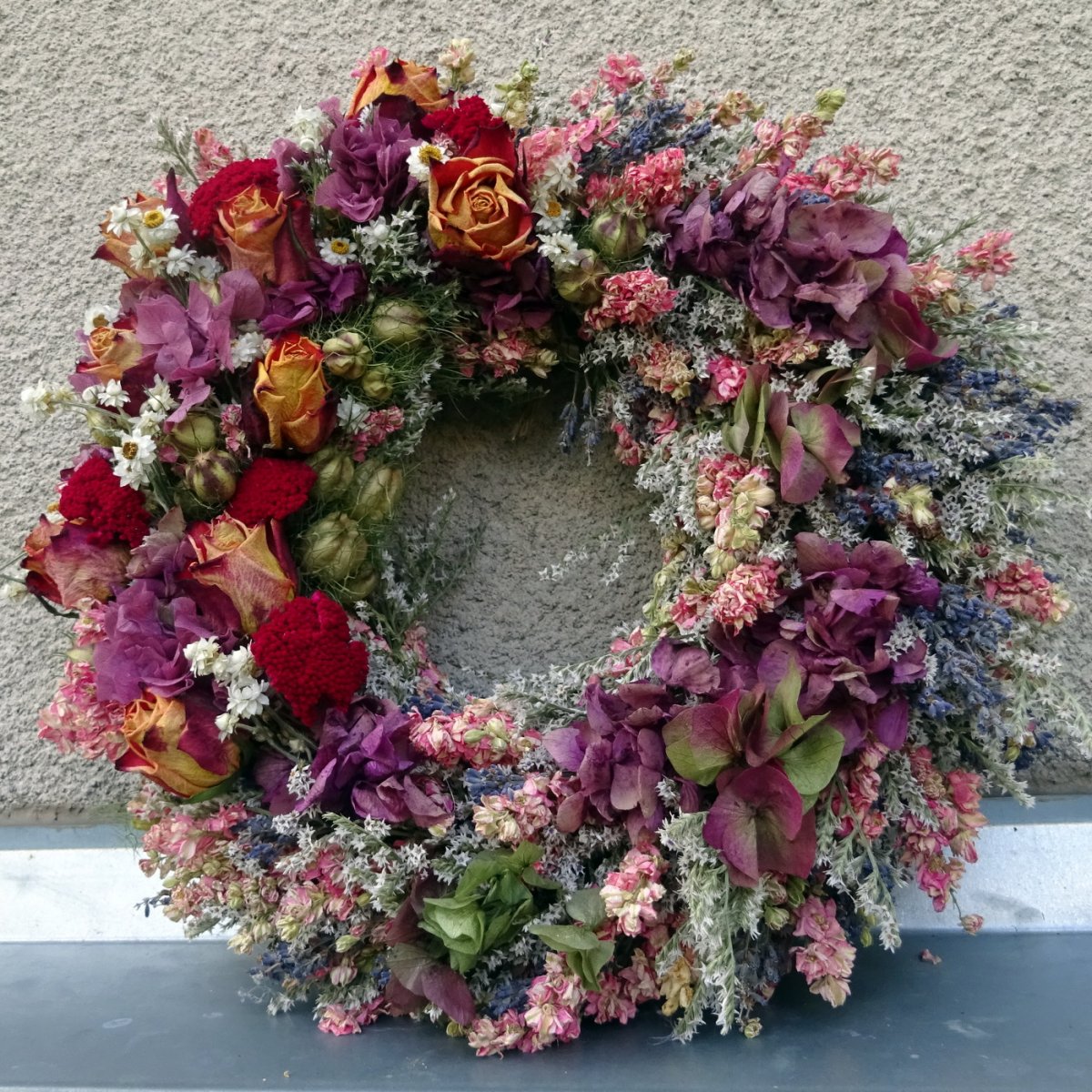 Věnec - S růžemi velkými