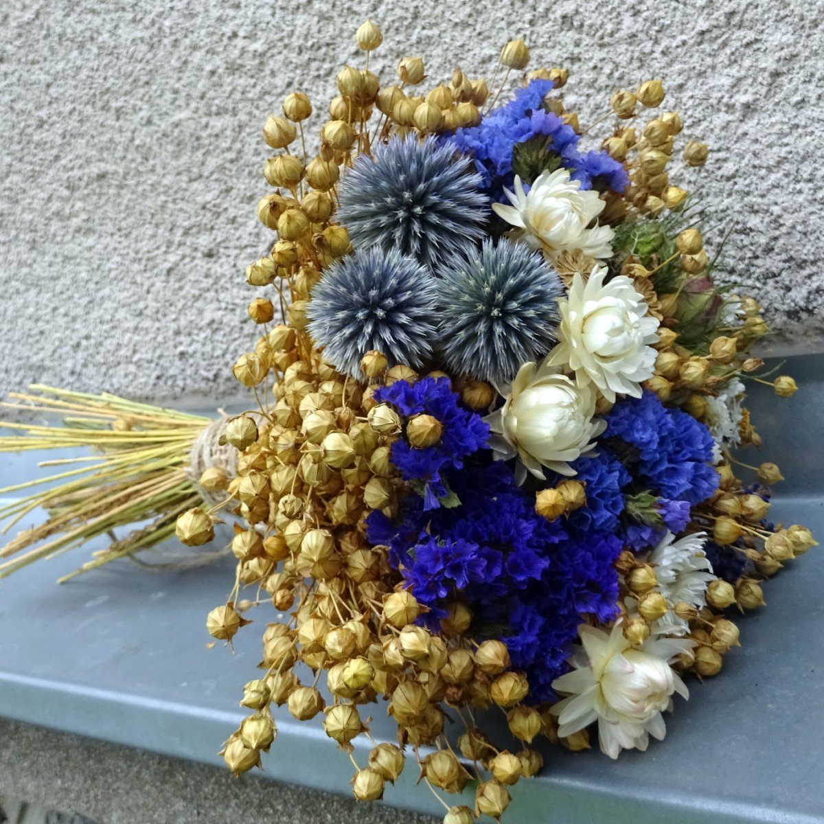 Kytice - Len v modrém