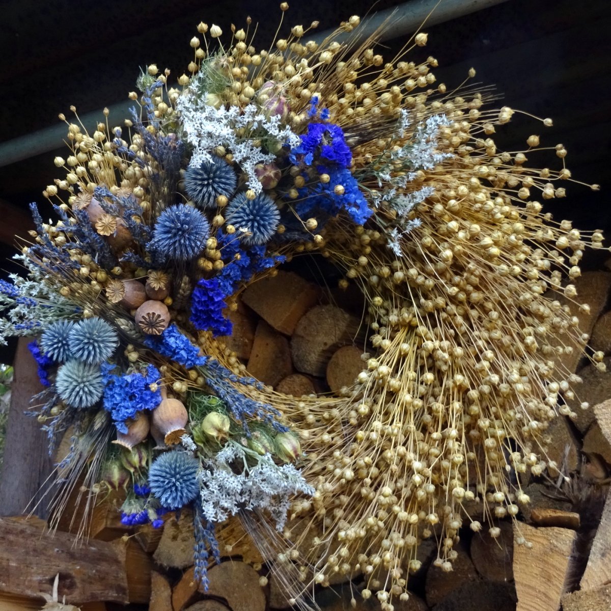 Věnec - Lněný modrásek