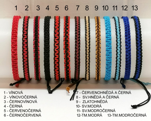 Pánský, chlapecký macramé náramek