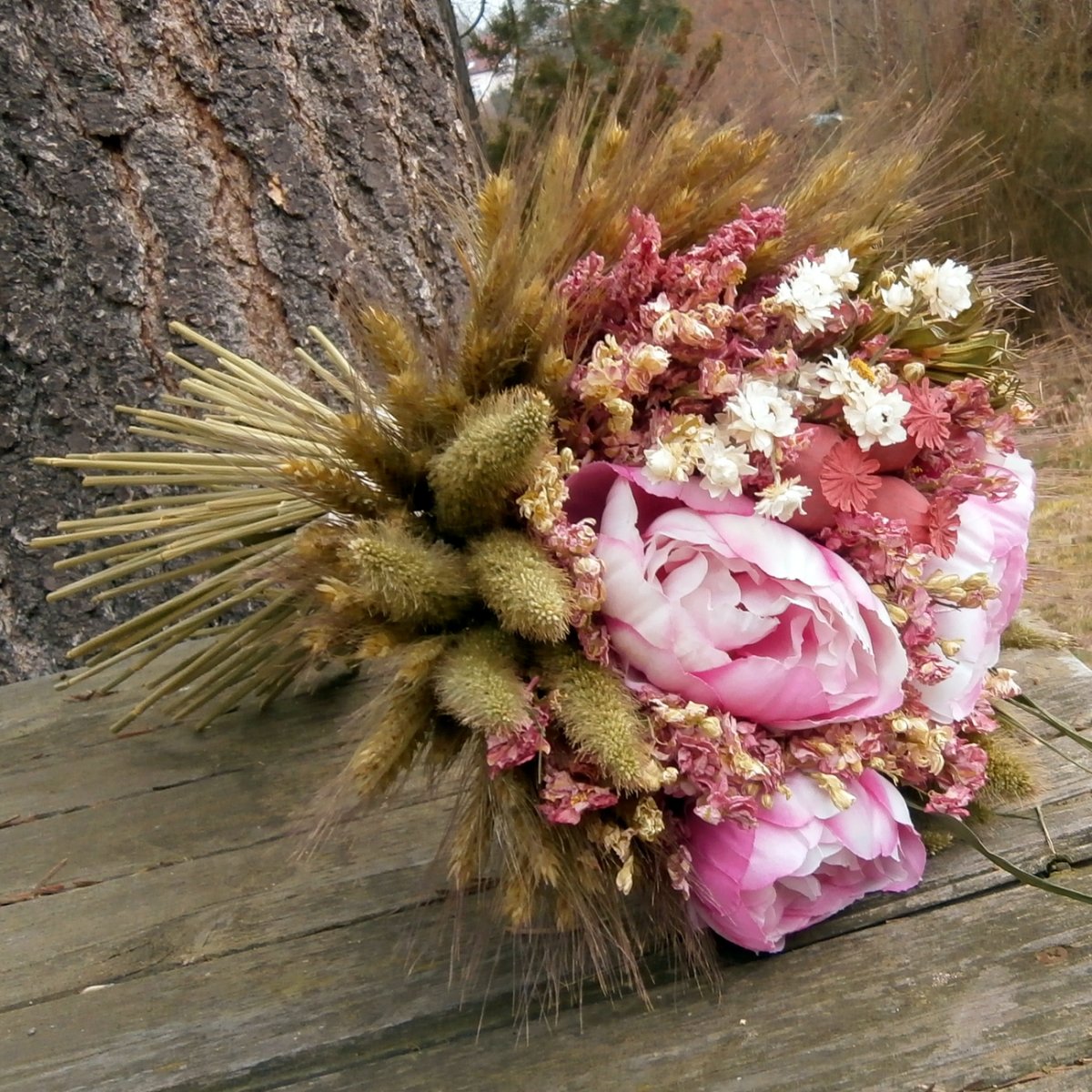 Kytice - S pivoňkami