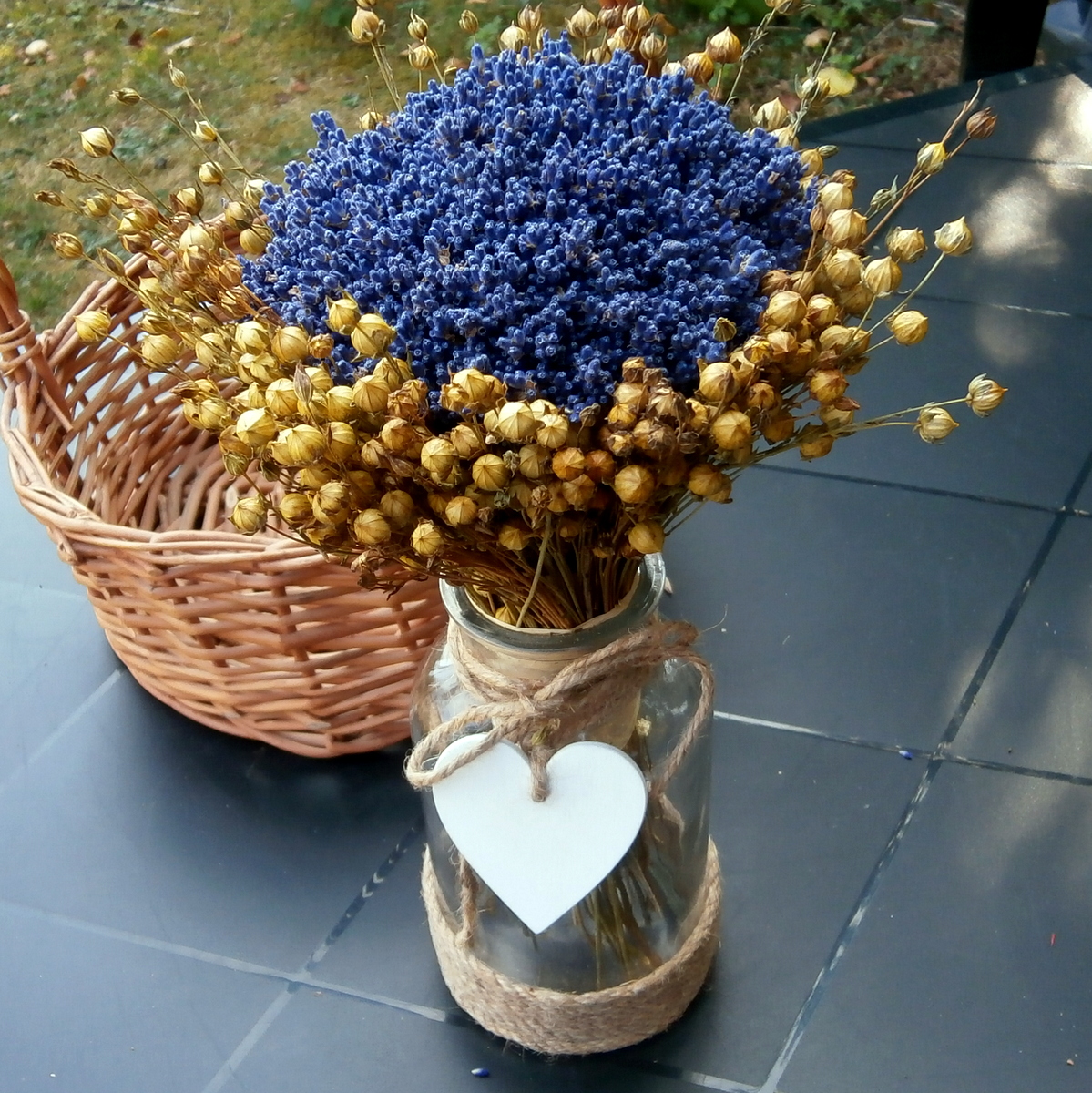 Vázička s levandulí 2