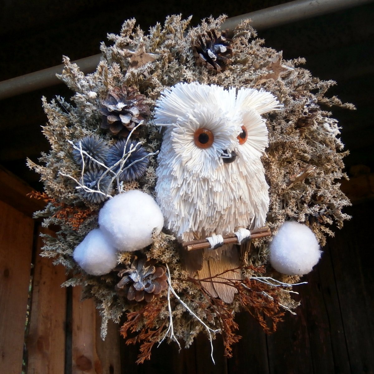 Věnec - Sova sněžná 4