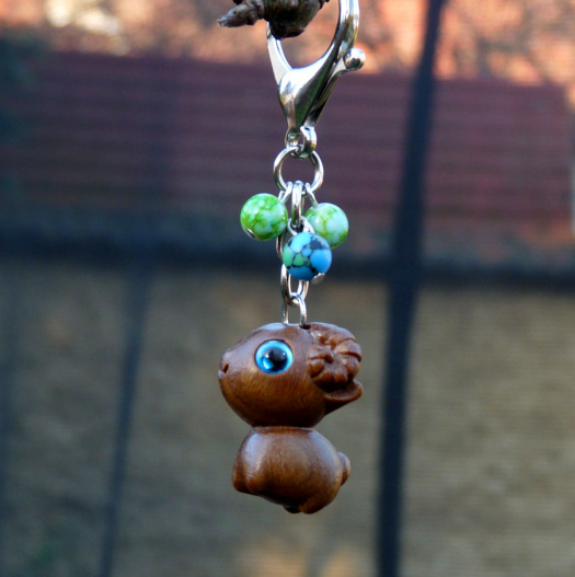 Přívěsek na klíče - beránek