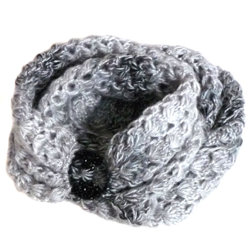 Heboučké zachumlání - černé s ozdobou