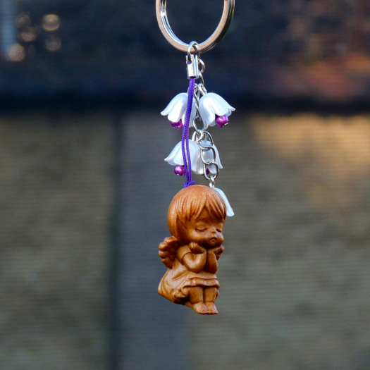 Přívěsek na klíče - andílek