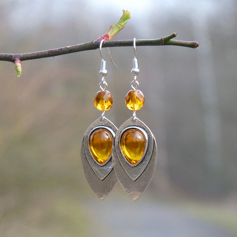 Náušnice - sluníčkové