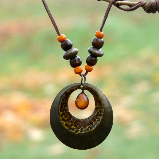 Náhrdelník - sluneční kruh