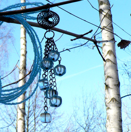 Modré z nebe (dlouhý náhrdelník)